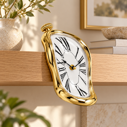 Melting High-Heel Decorative Table Clock